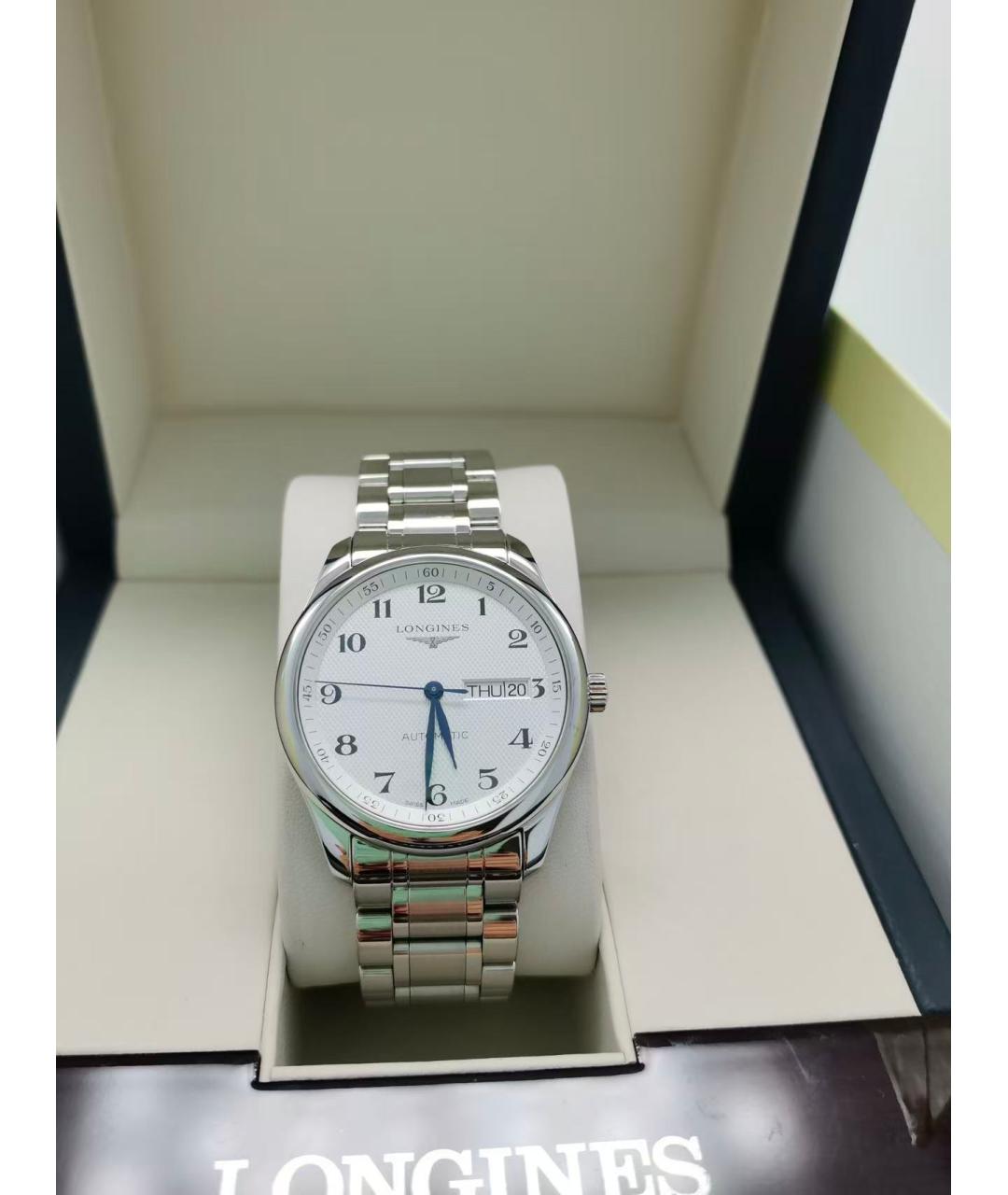 LONGINES Серебряные часы, фото 3