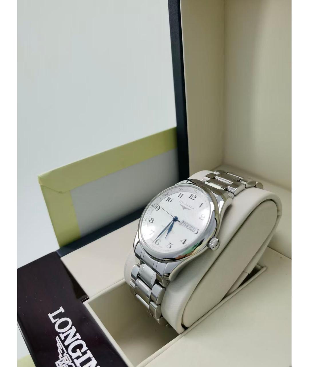 LONGINES Серебряные часы, фото 4