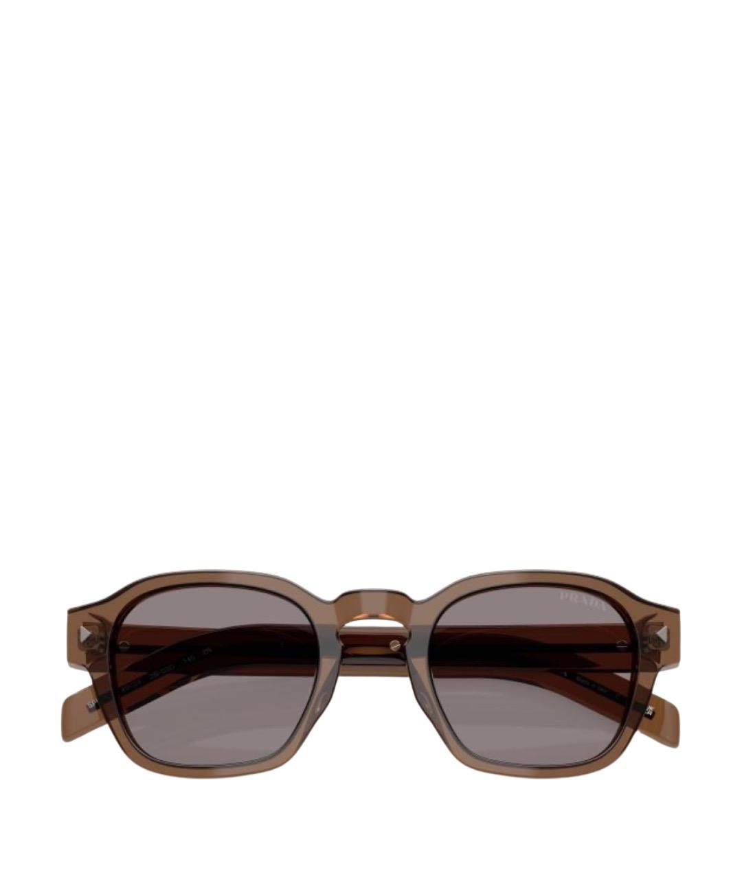 PRADA Серые пластиковые солнцезащитные очки, фото 1