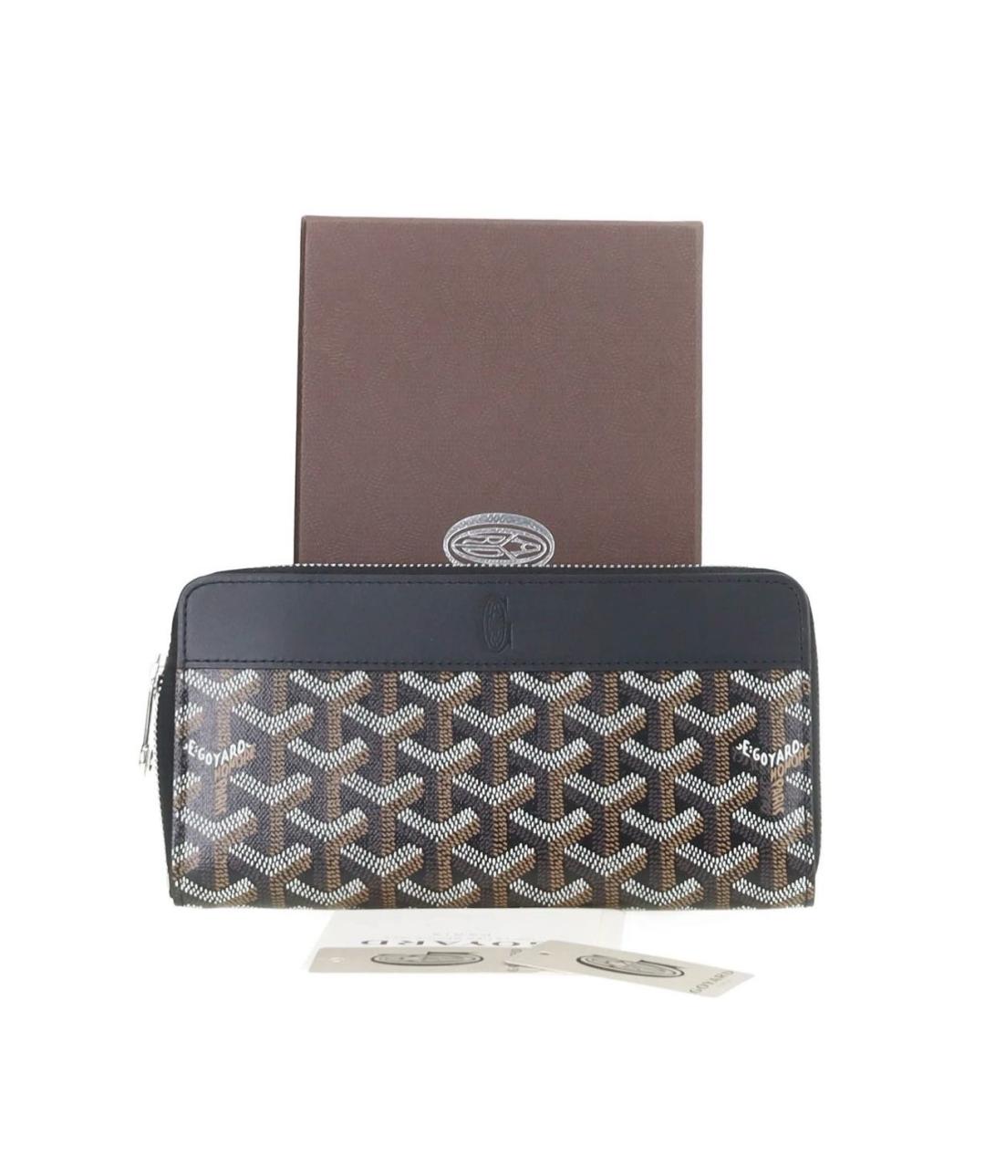 GOYARD Черный кошелек, фото 2