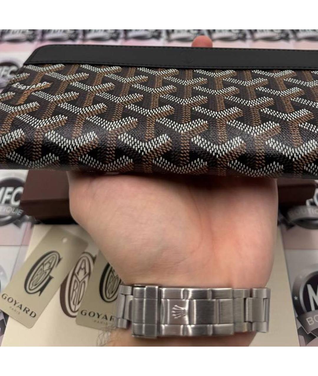 GOYARD Черный кошелек, фото 8