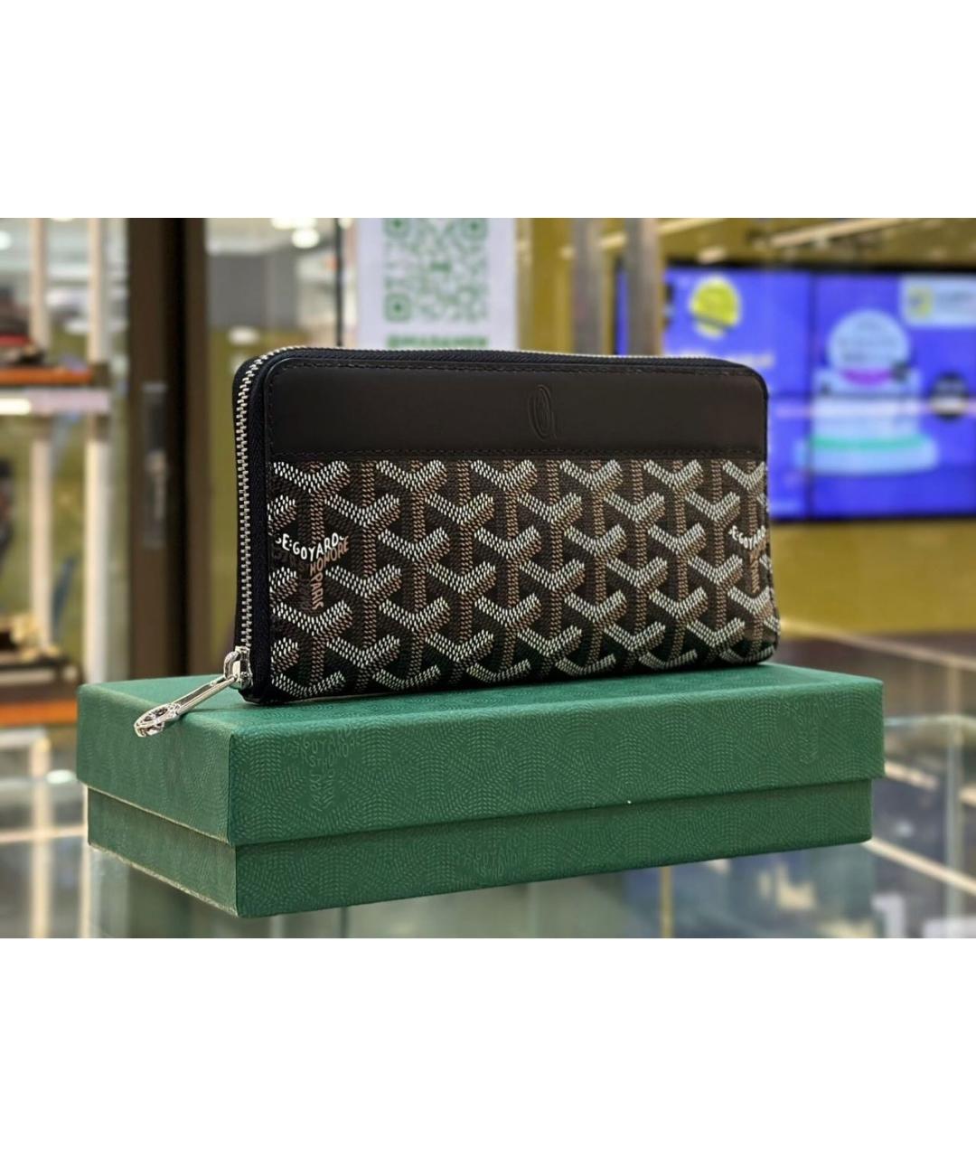 GOYARD Черный кошелек, фото 4
