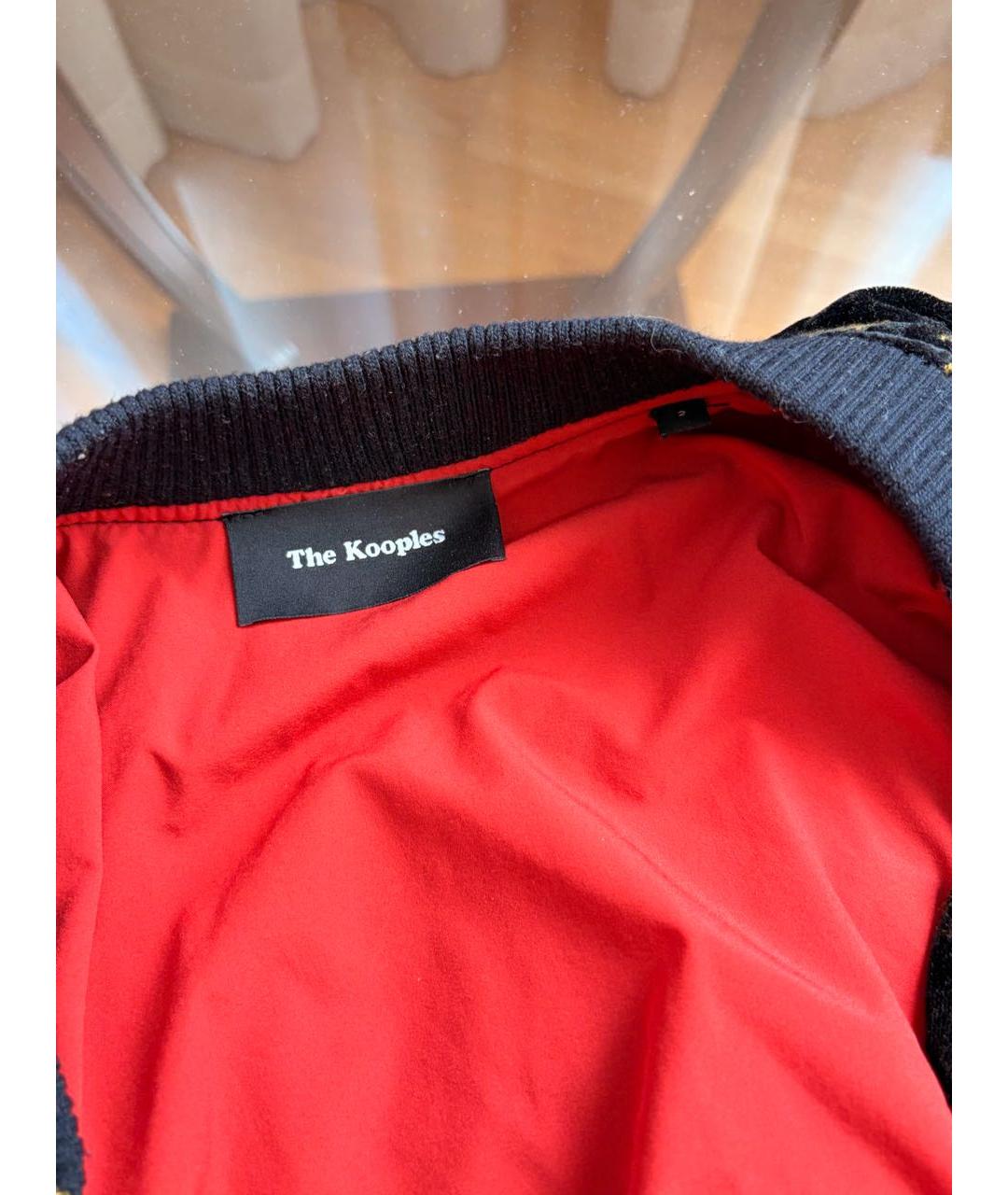 THE KOOPLES Черная бархатная куртка, фото 2