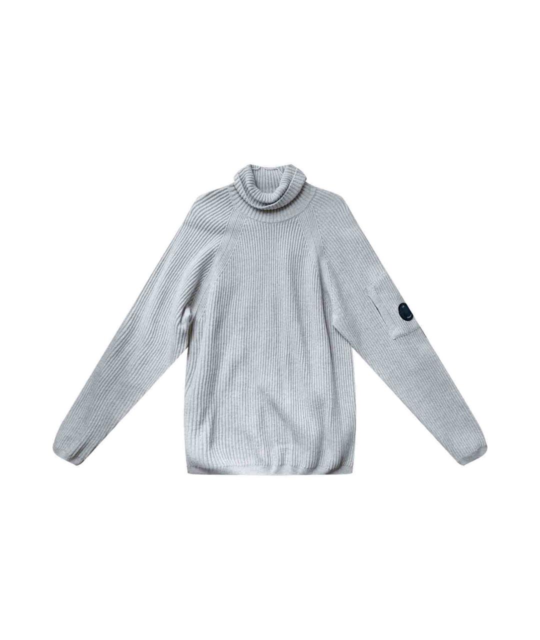 CP COMPANY Серый шерстяной джемпер / свитер, фото 1