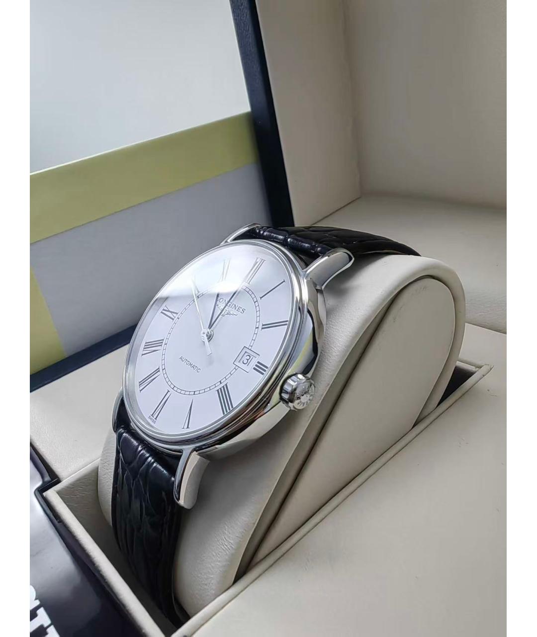 LONGINES Белые часы, фото 4