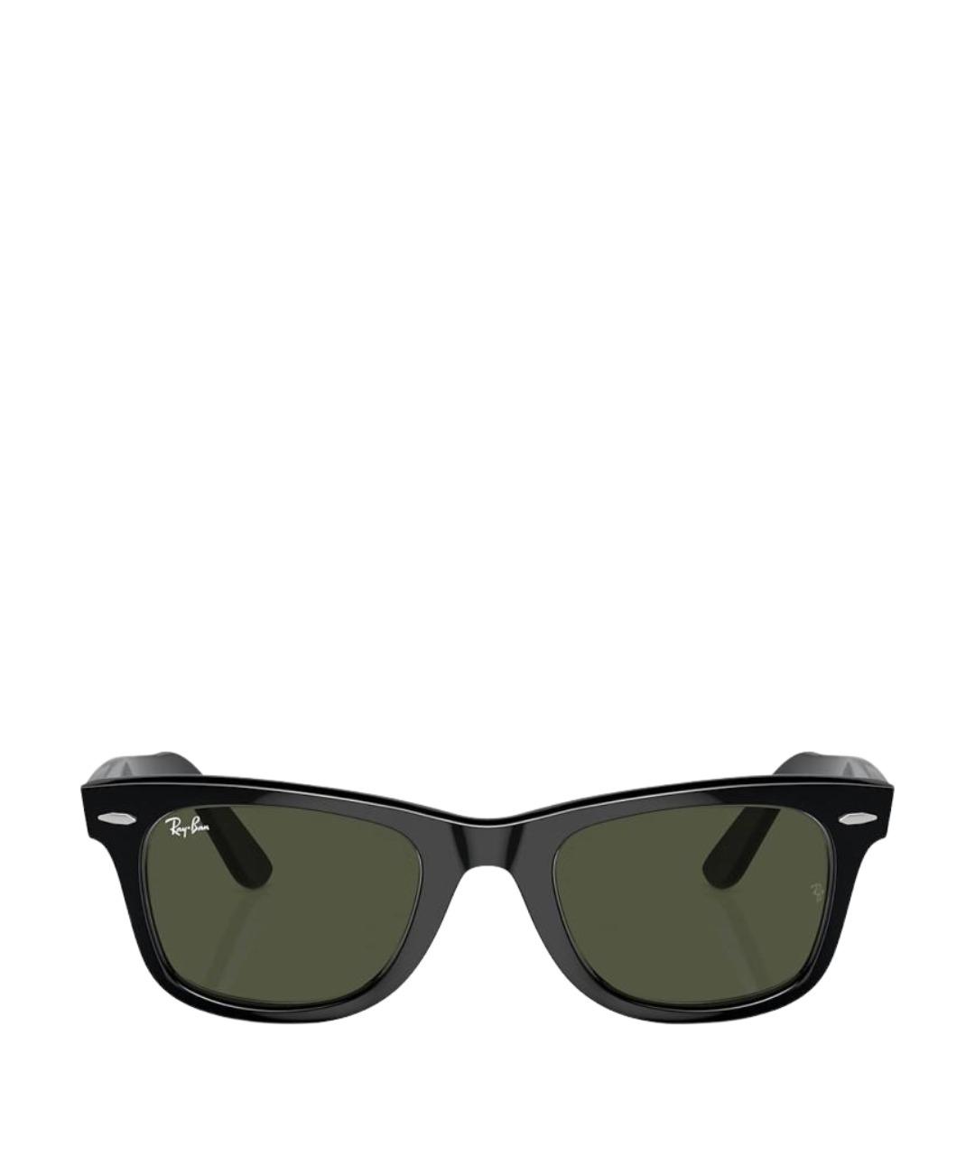 RAY BAN Черные солнцезащитные очки, фото 1