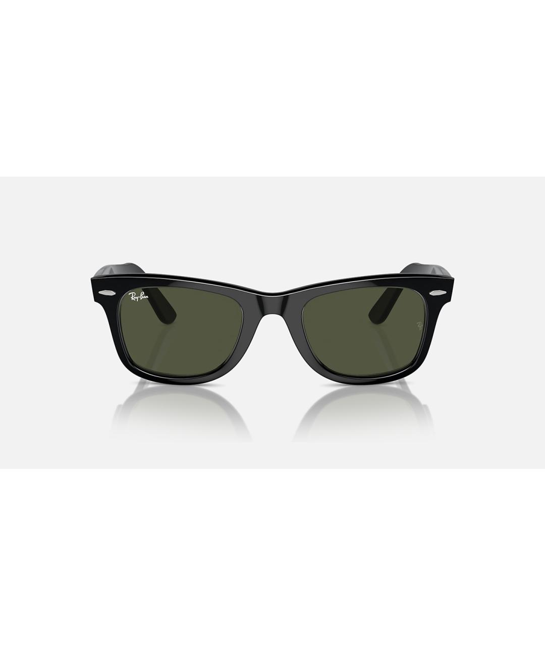 RAY BAN Черные солнцезащитные очки, фото 10
