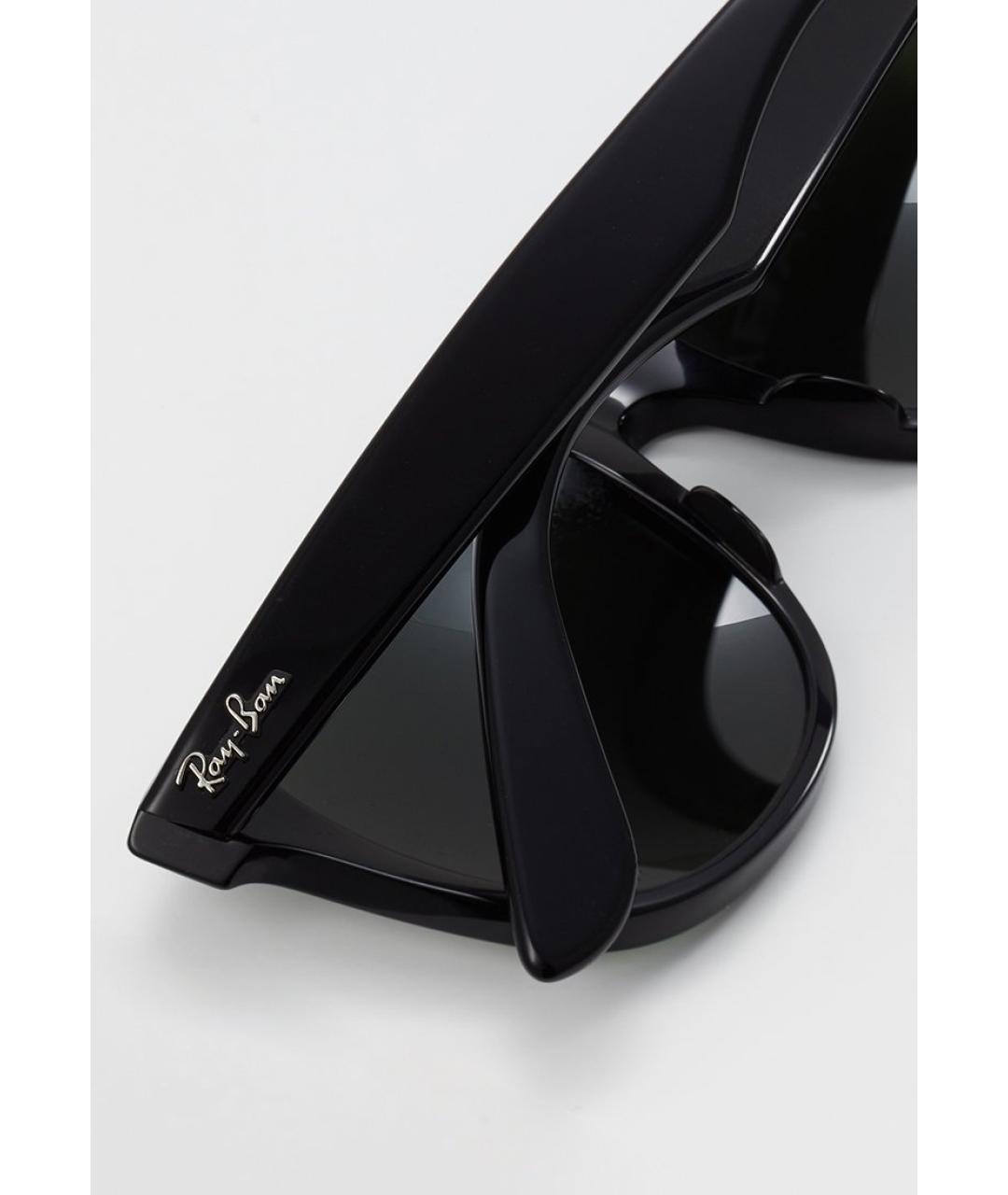 RAY BAN Черные солнцезащитные очки, фото 9