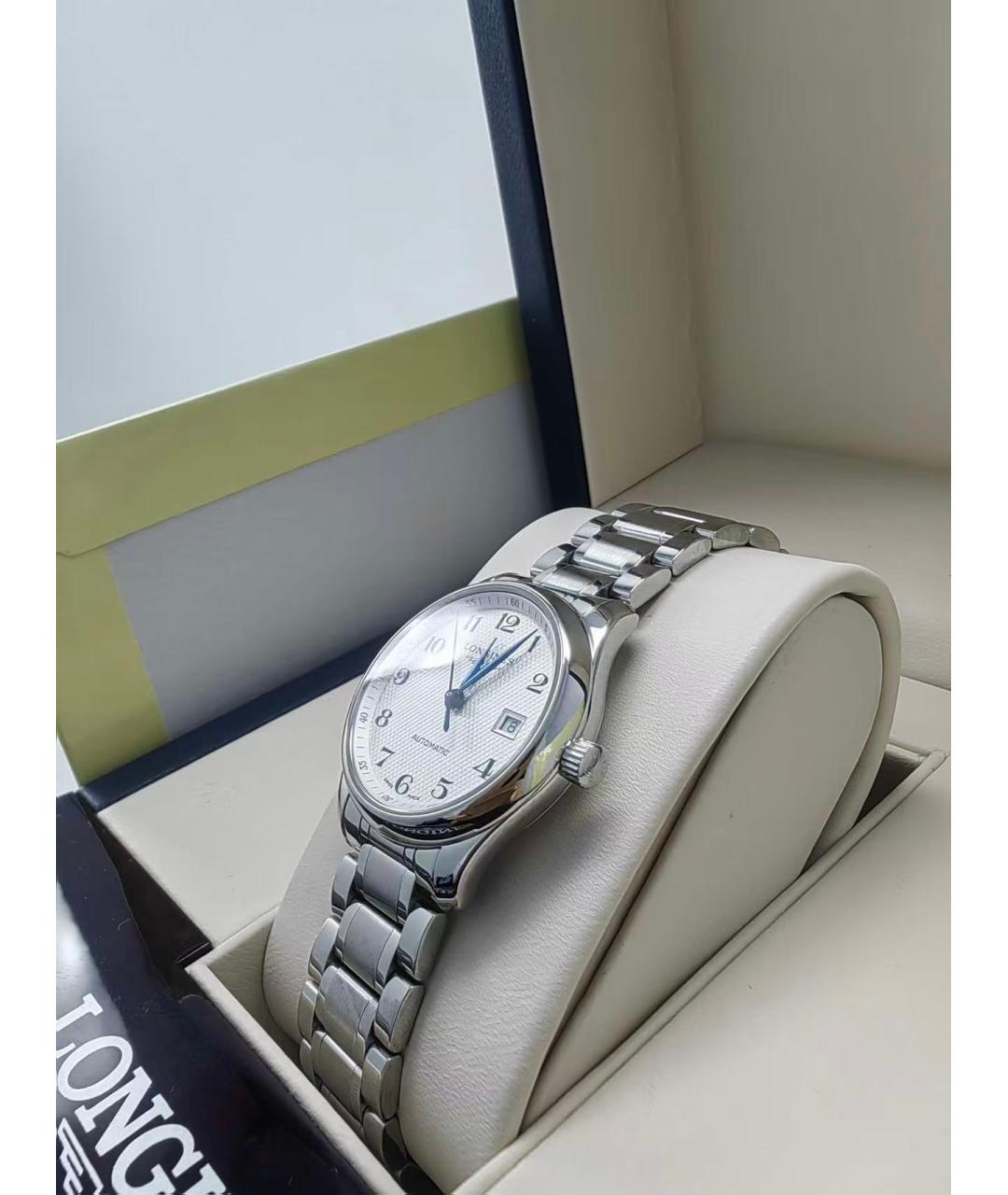 LONGINES Серебряные часы, фото 4