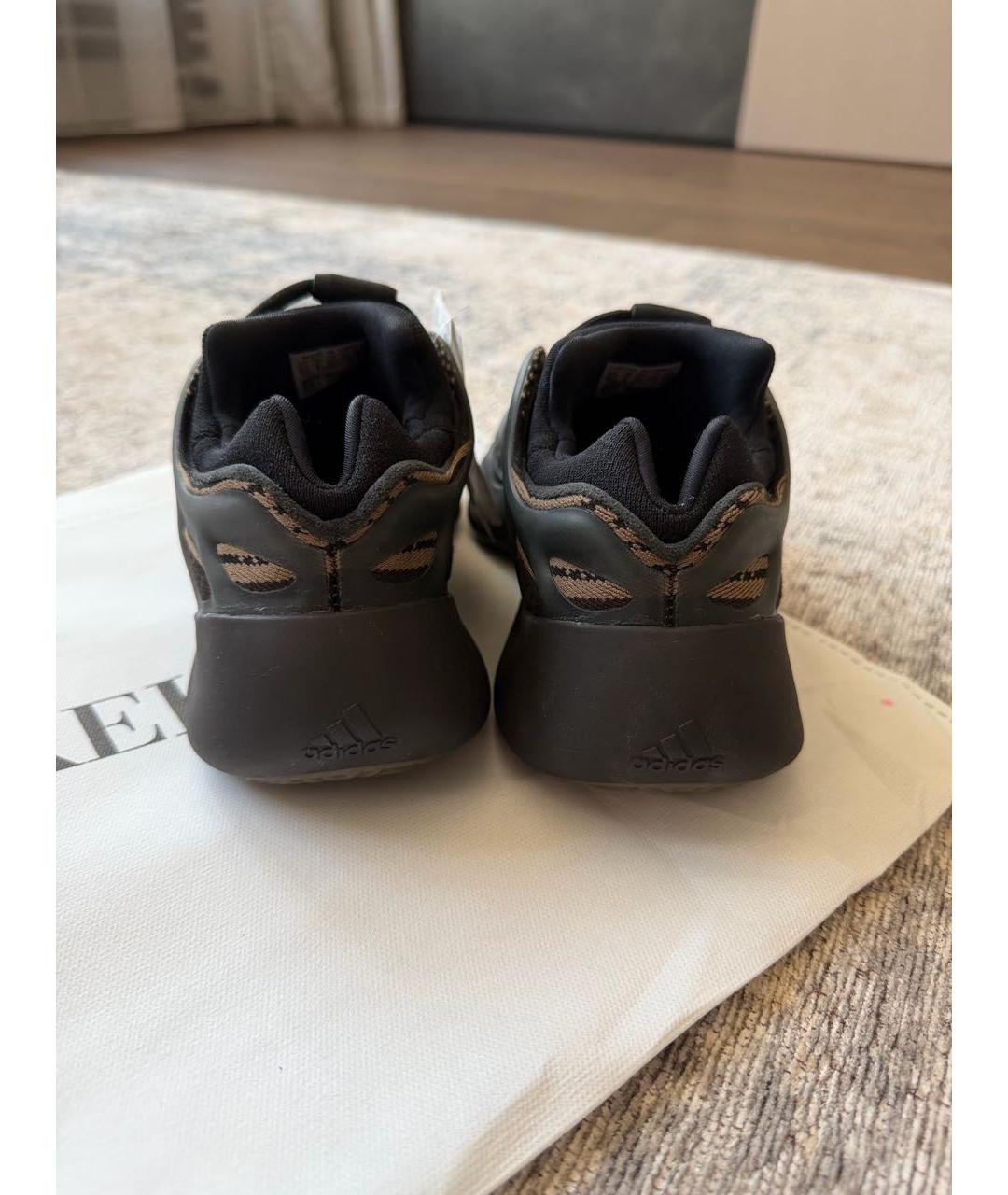 ADIDAS YEEZY Черные текстильные кроссовки, фото 7