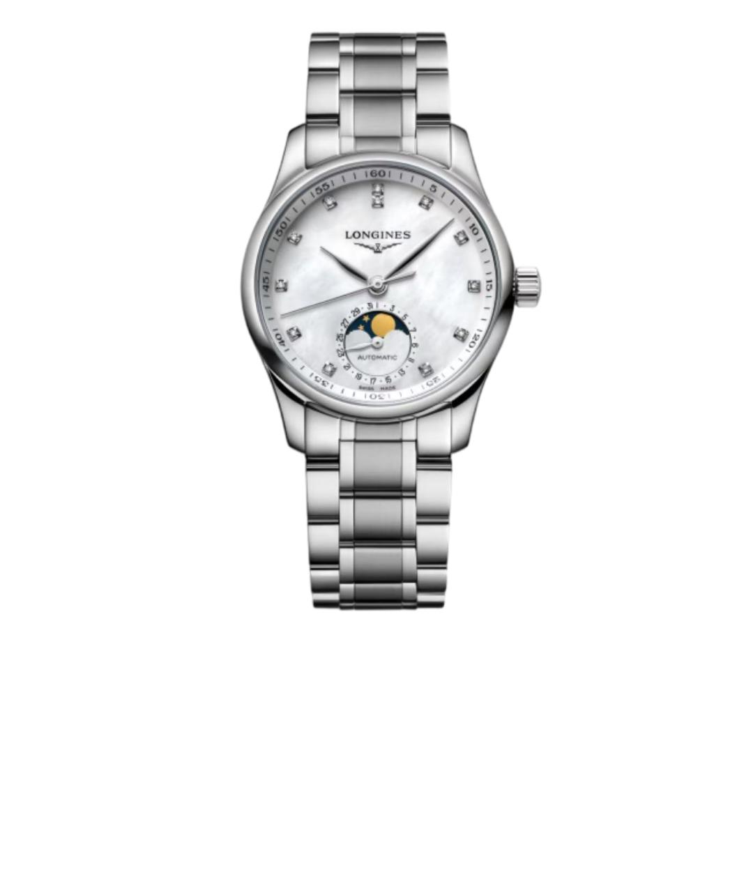 LONGINES Серебряные часы, фото 4