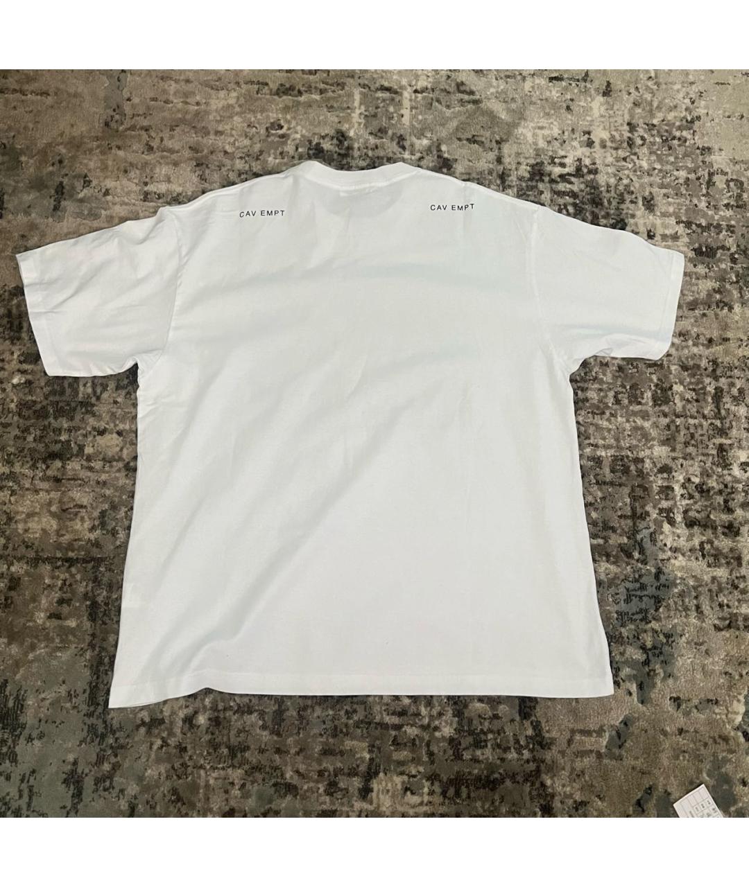 CAV EMPT Белая хлопковая футболка, фото 2