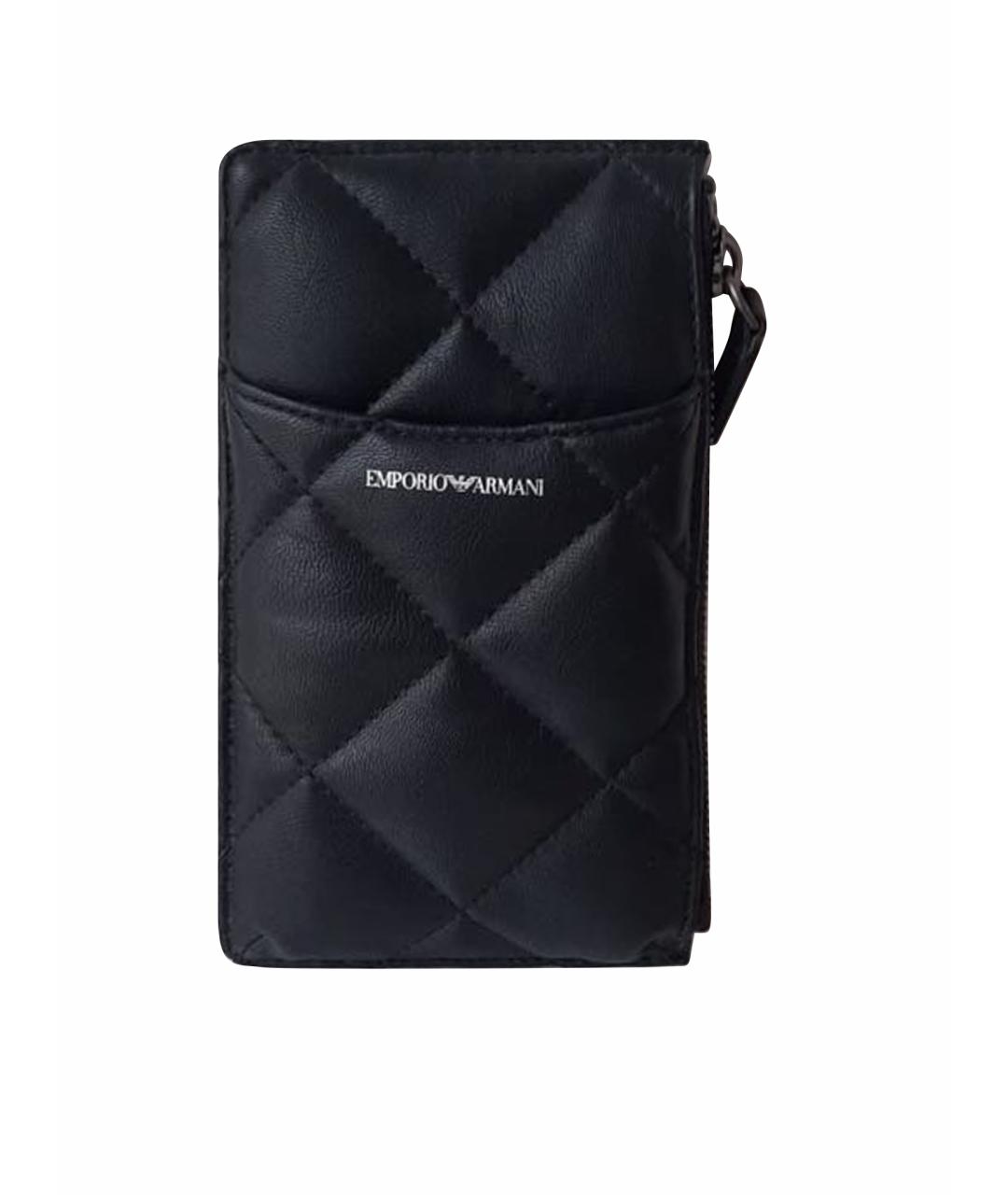 EMPORIO ARMANI Черный кардхолдер, фото 1