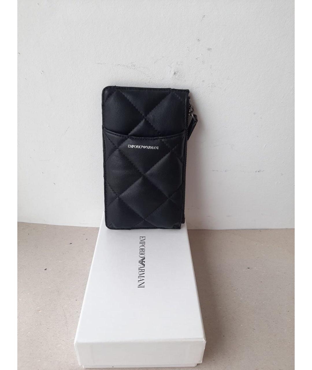 EMPORIO ARMANI Черный кардхолдер, фото 3