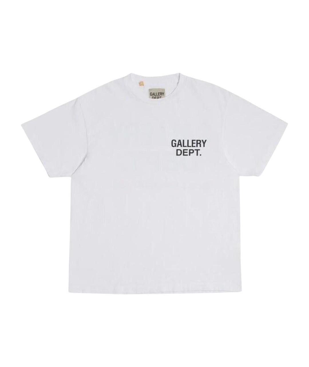 Gallery Dept Белая хлопковая футболка, фото 1