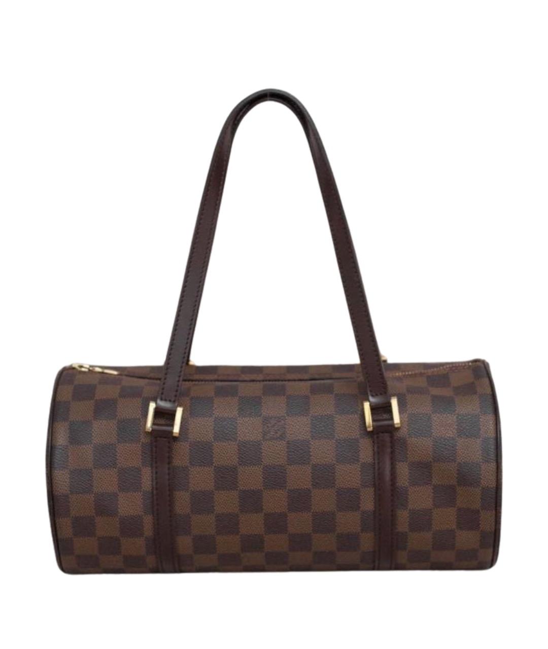 LOUIS VUITTON Коричневая канва сумка на плечо, фото 1
