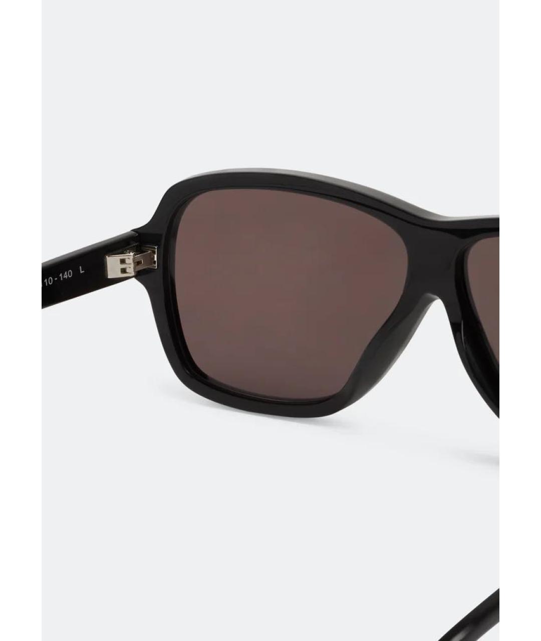 SAINT LAURENT Черные солнцезащитные очки, фото 4