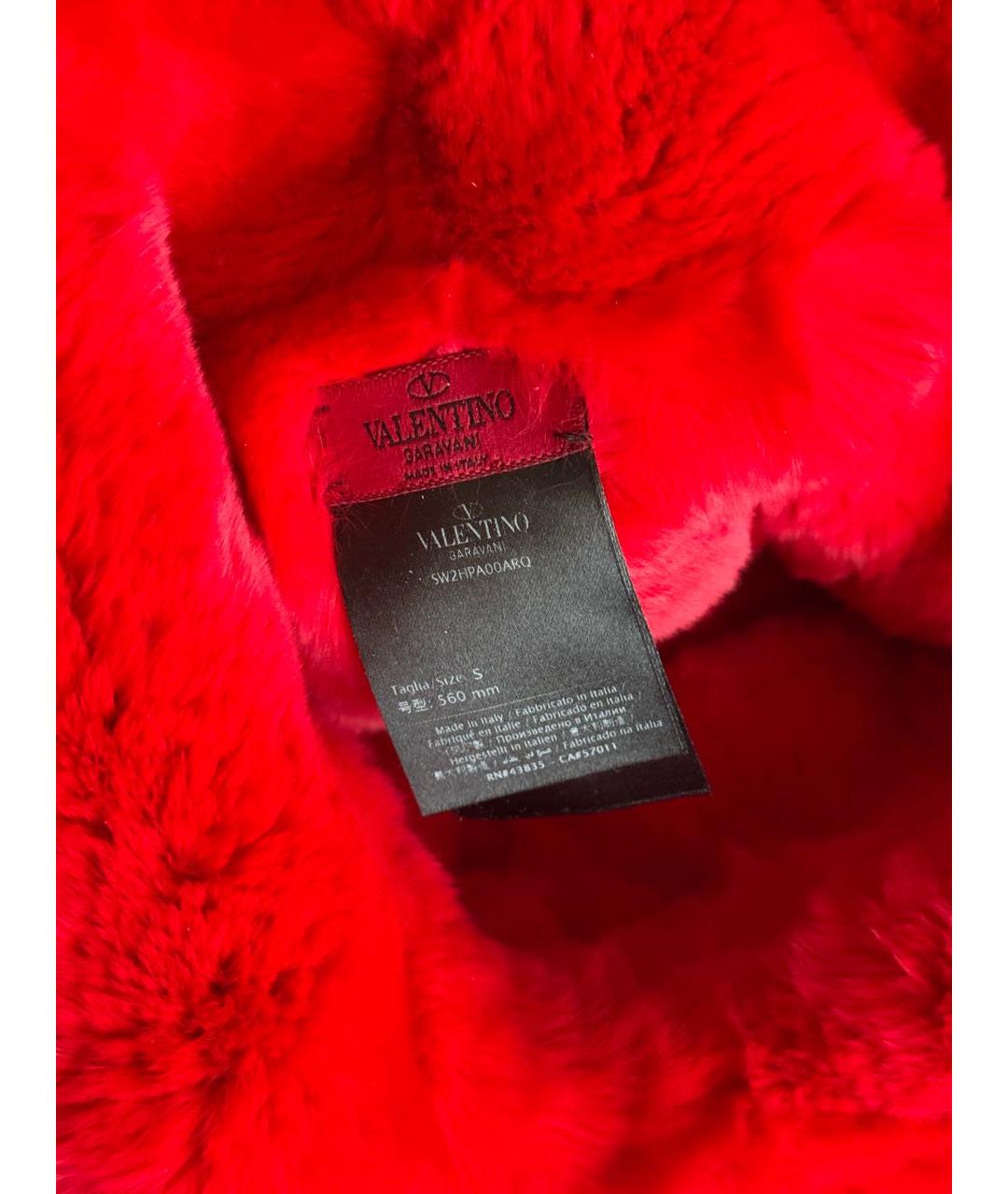 VALENTINO Черная шапка, фото 6