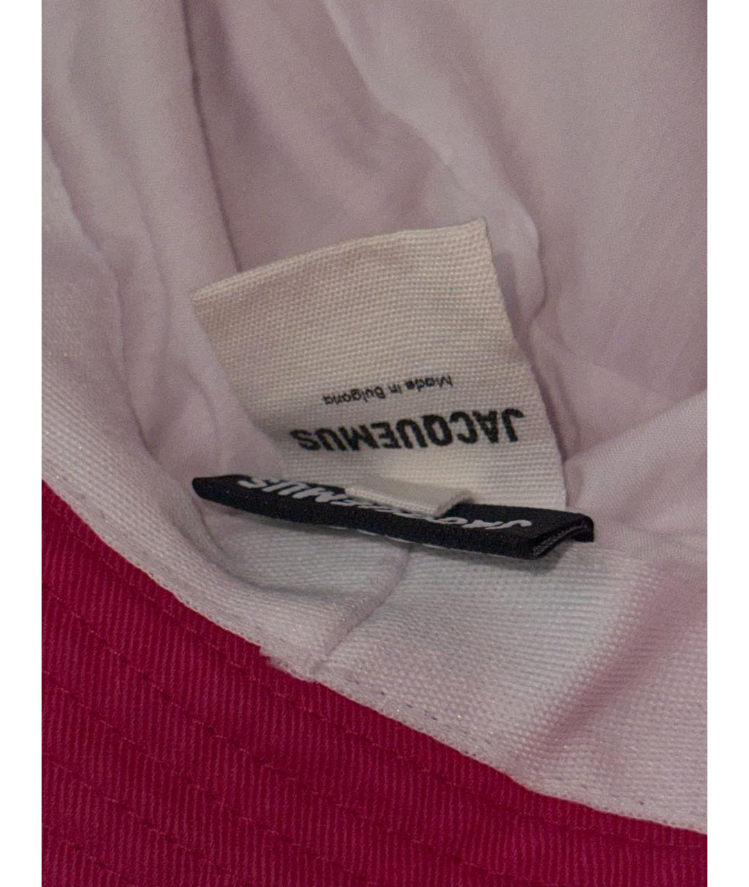 JACQUEMUS Фуксия хлопковая панама, фото 4