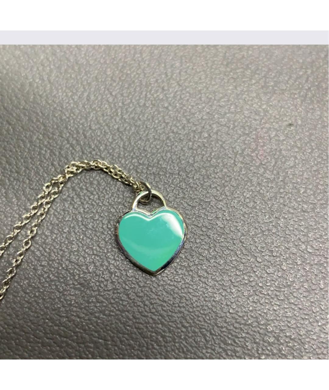 TIFFANY&CO Серебряное серебряное колье, фото 6