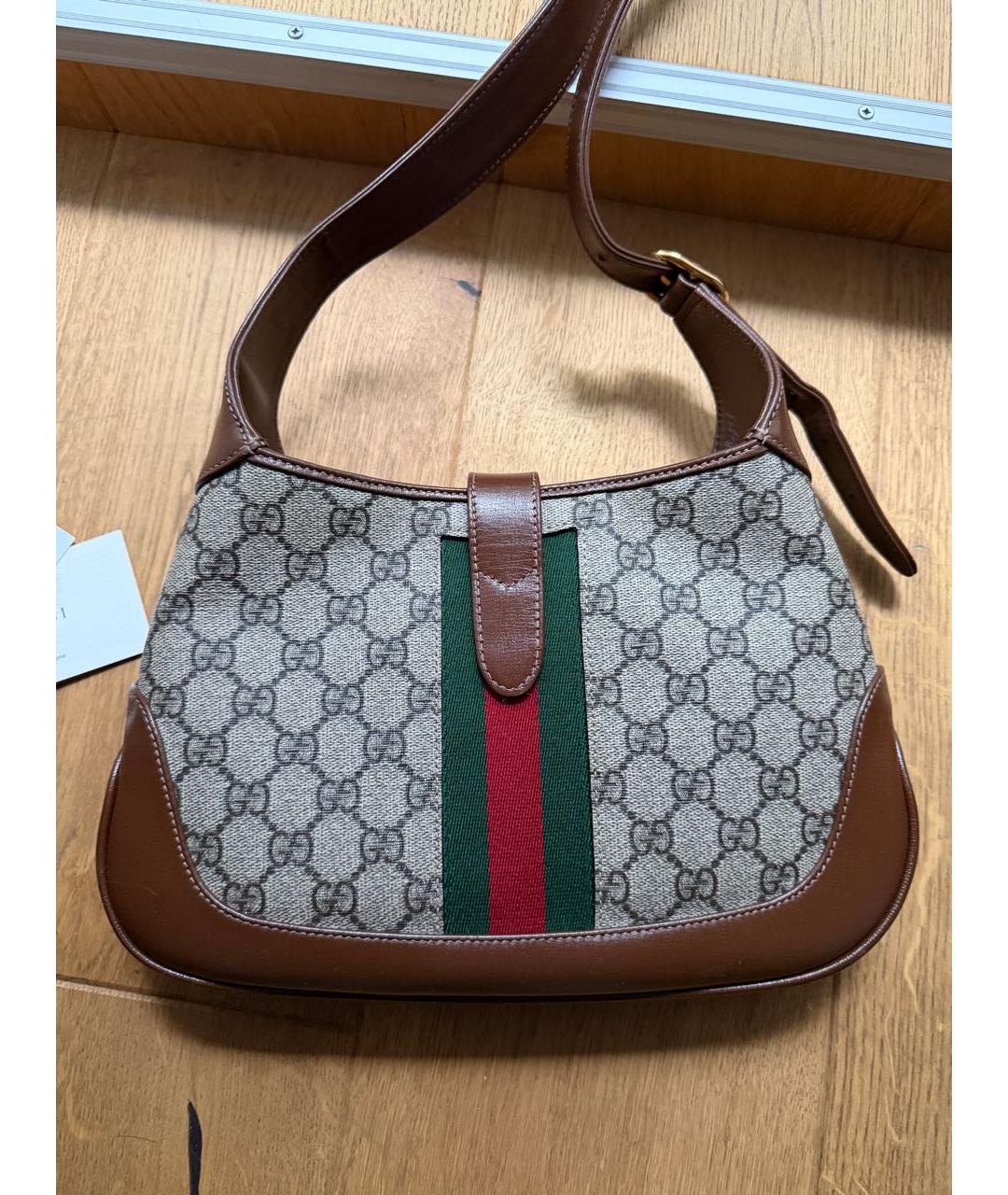GUCCI Мульти канва сумка с короткими ручками, фото 4