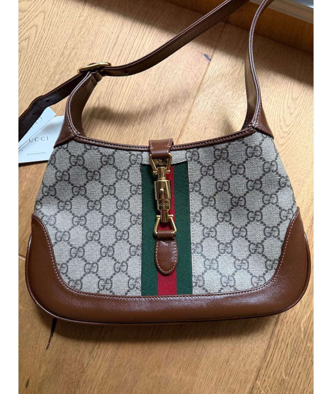 GUCCI Мульти канва сумка с короткими ручками, фото 6