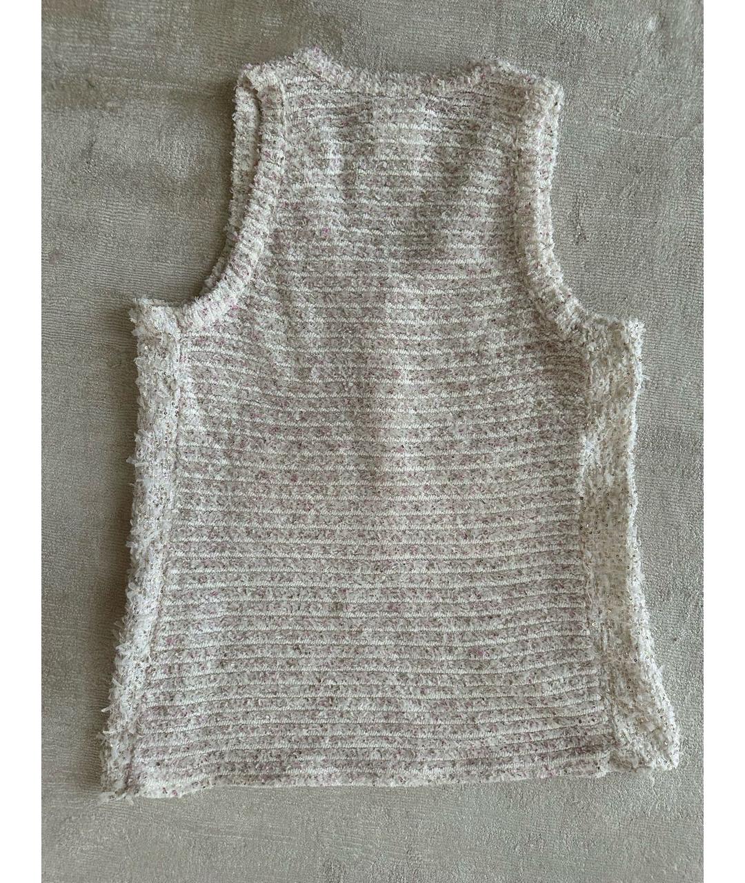 CHANEL Белая майка, фото 2