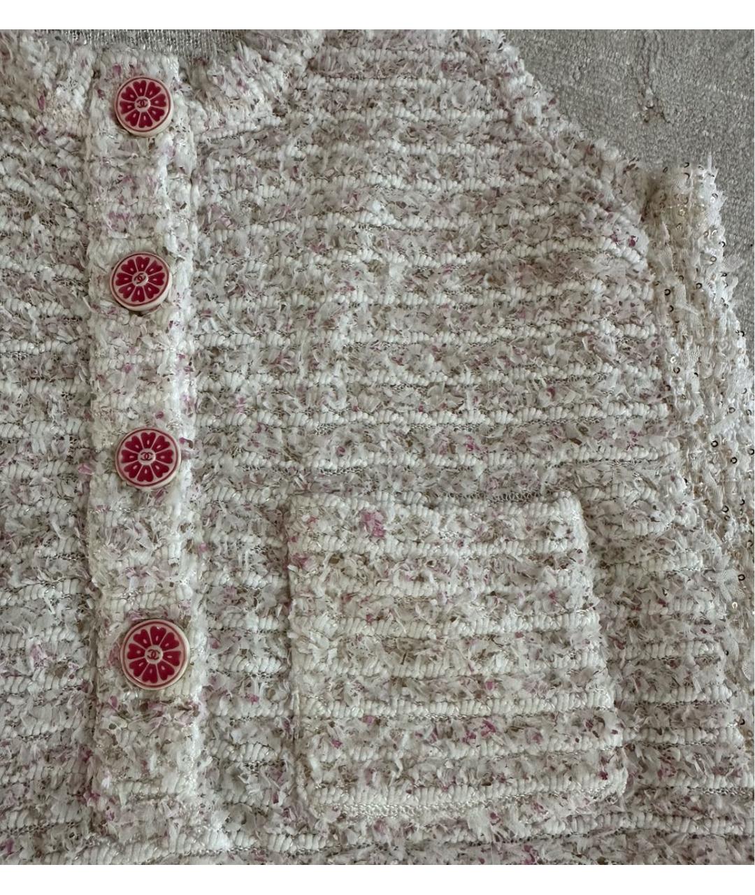 CHANEL Белая майка, фото 6