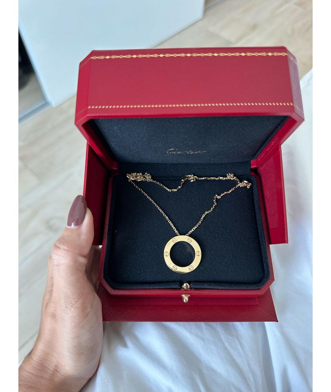 CARTIER Золотая подвеска из желтого золота, фото 5