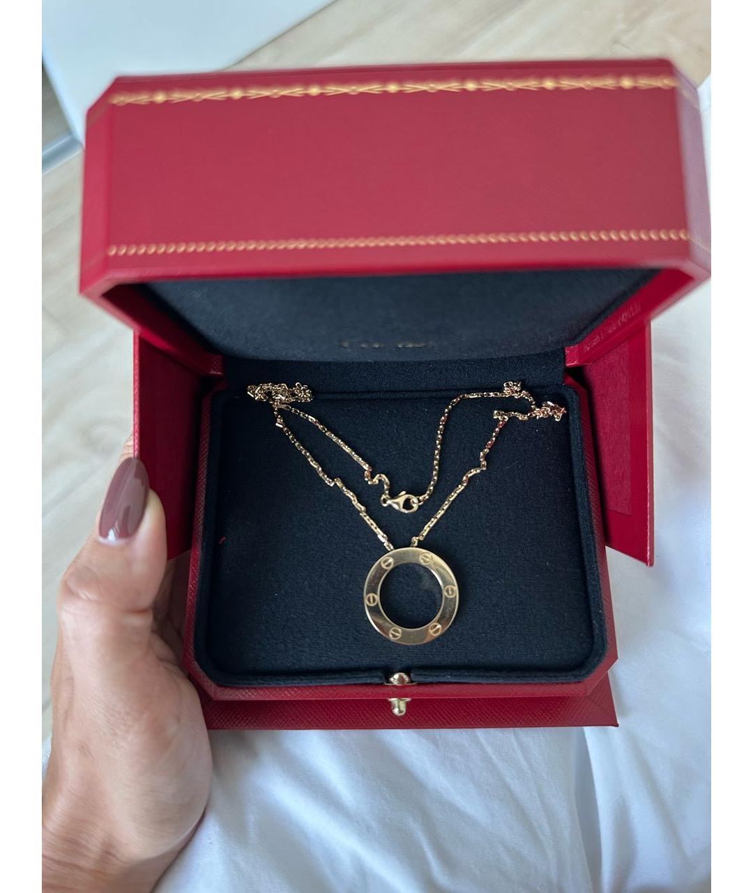 CARTIER Золотая подвеска из желтого золота, фото 4