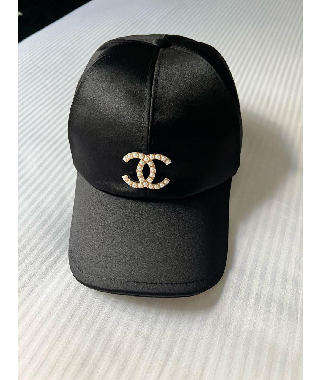 CHANEL Черная кепка, фото 7