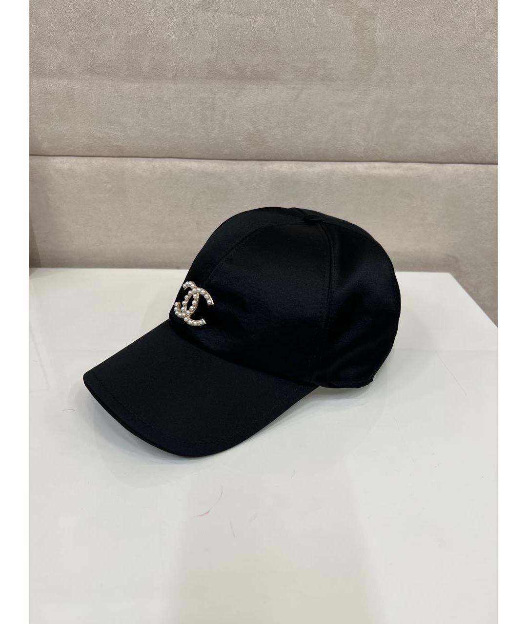 CHANEL Черная кепка, фото 3