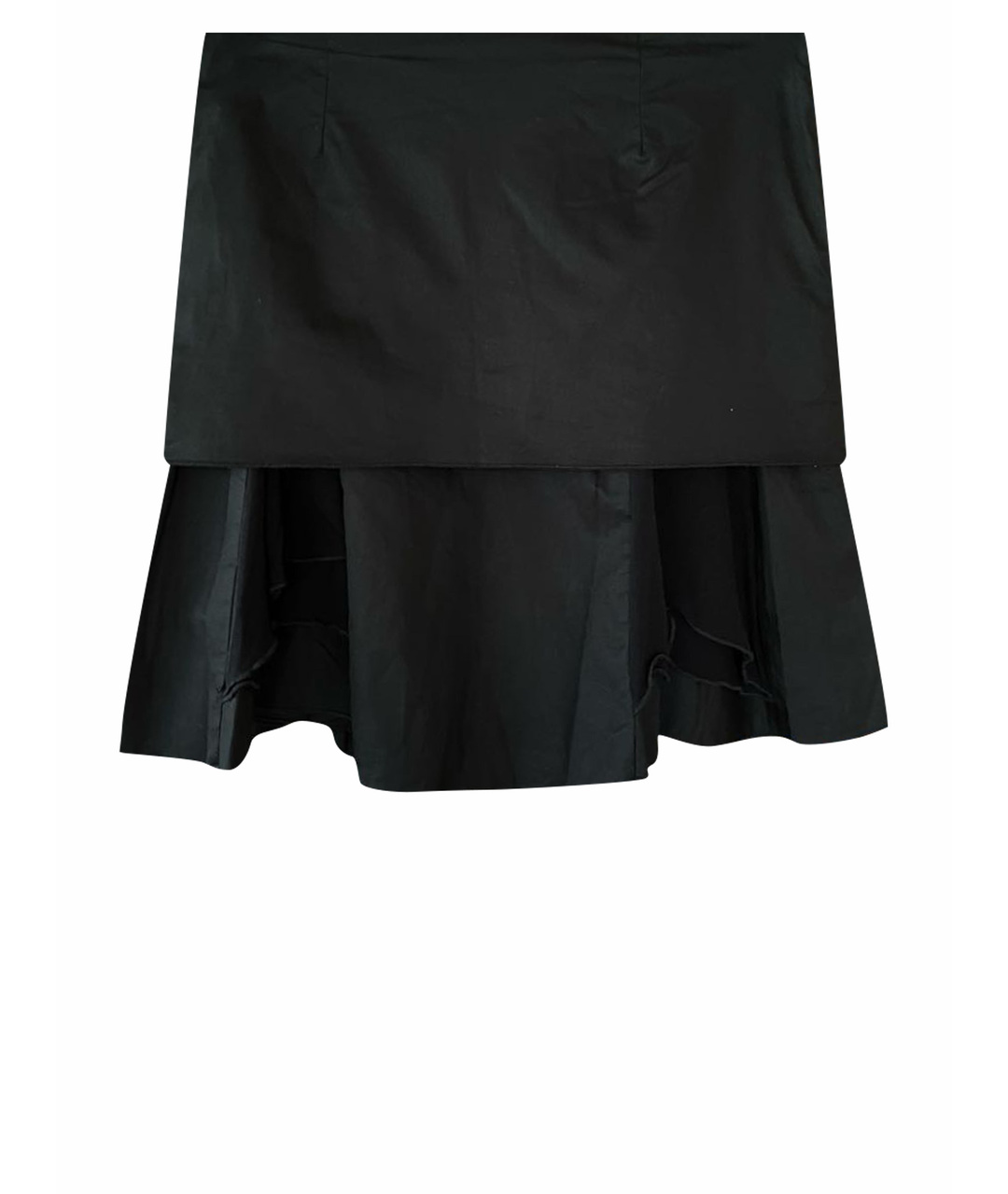 TADASKI Черная полиамидовая юбка мини, фото 1