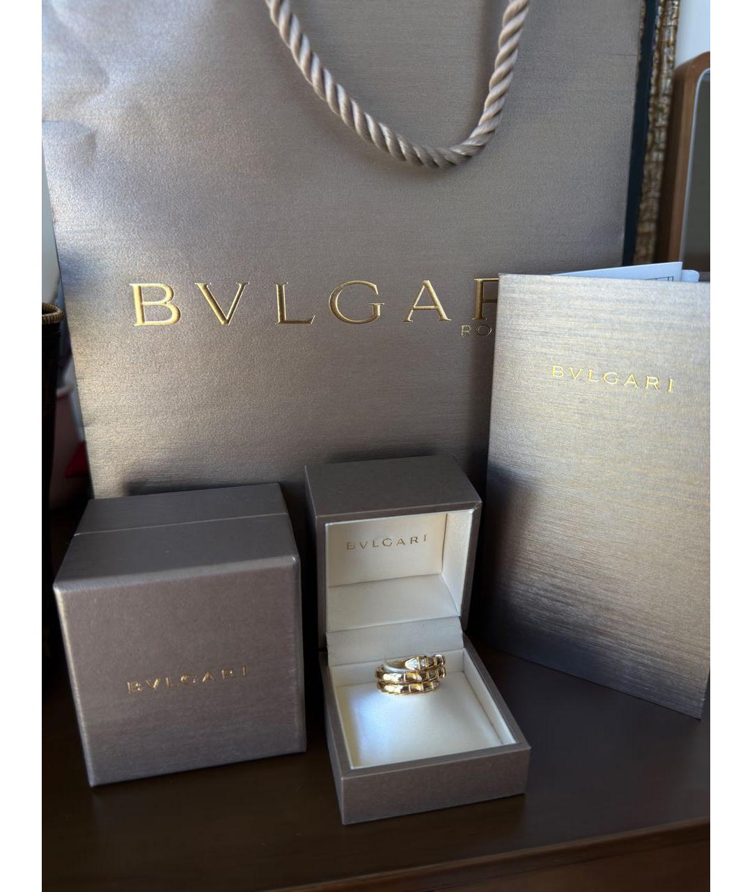 BVLGARI Золотое кольцо из желтого золота, фото 5