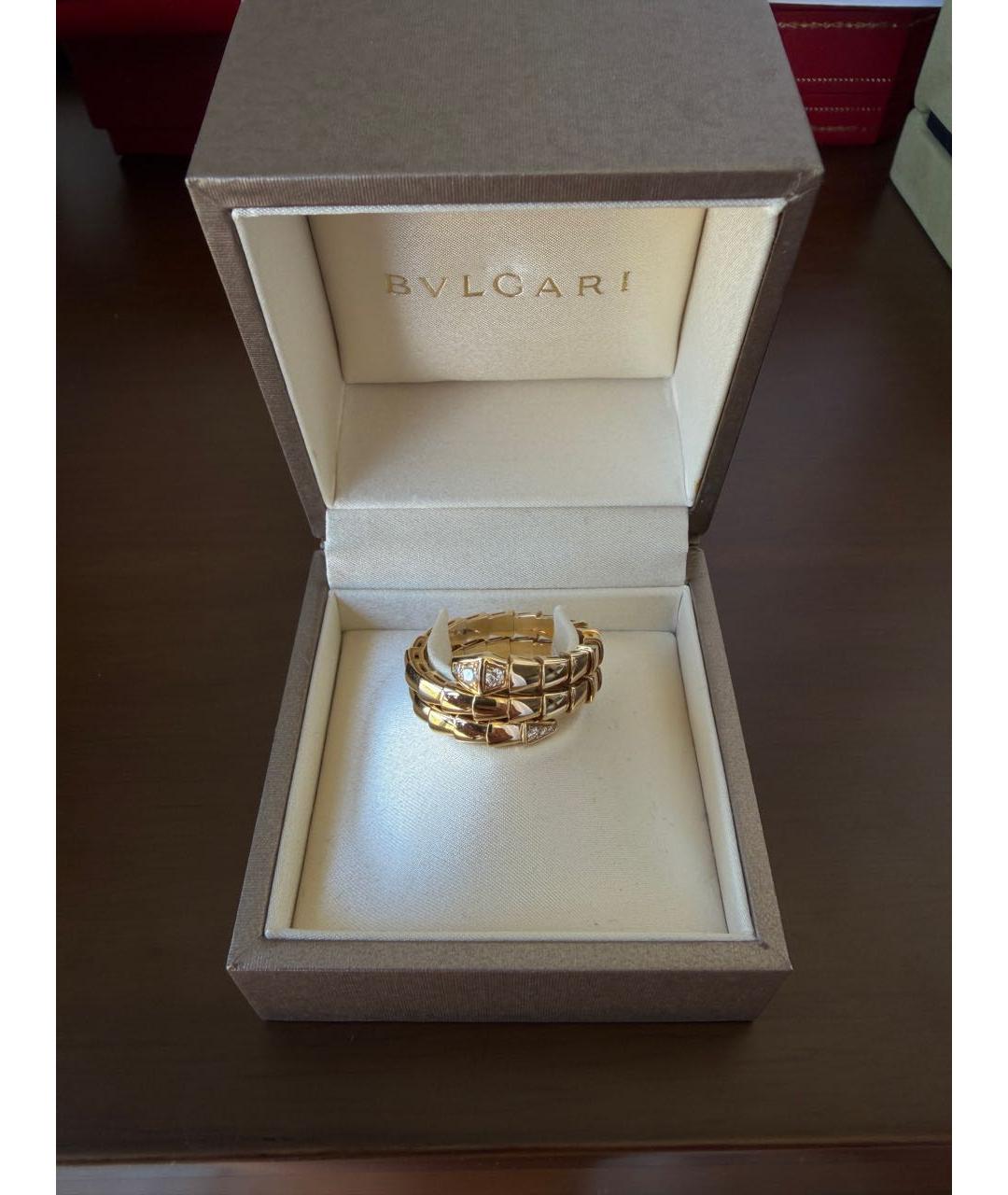 BVLGARI Золотое кольцо из желтого золота, фото 2