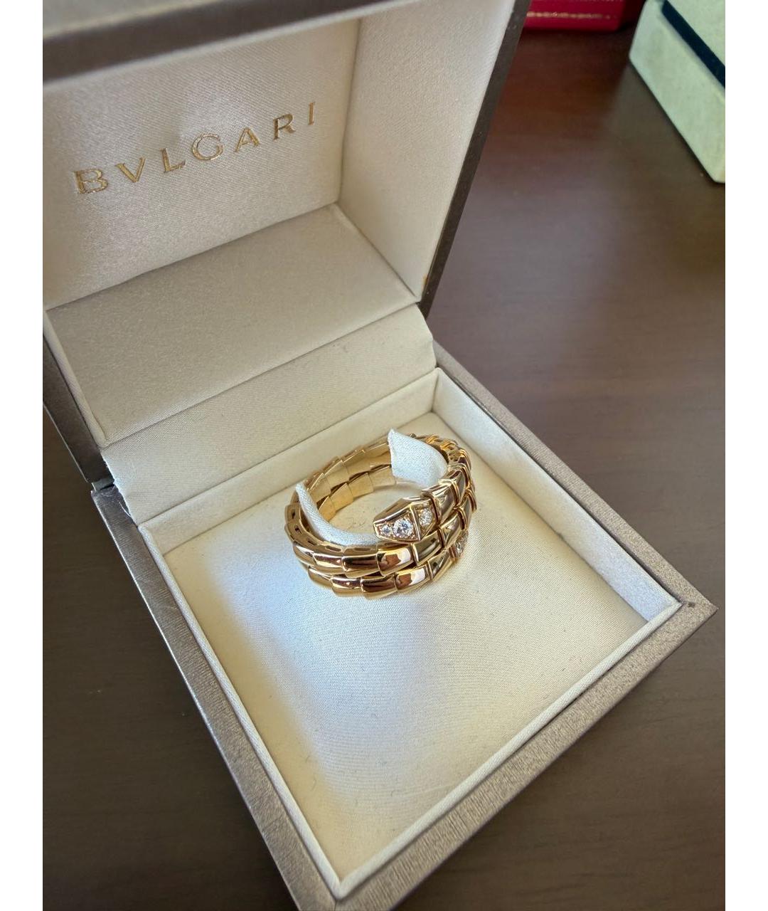 BVLGARI Золотое кольцо из желтого золота, фото 3