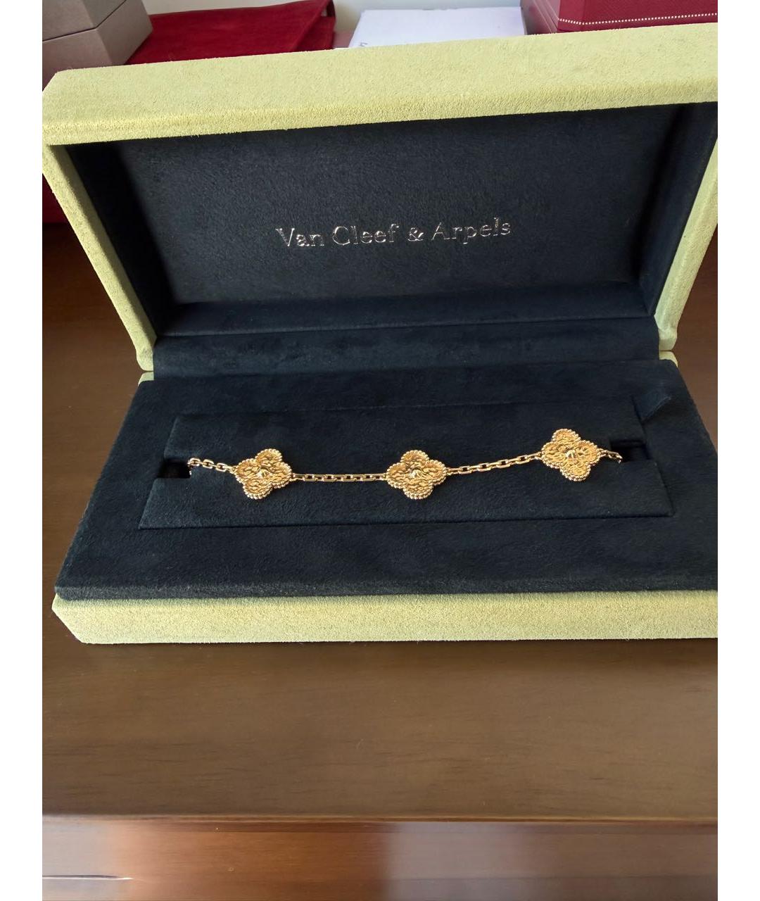 VAN CLEEF & ARPELS Золотой браслет из желтого золота, фото 5