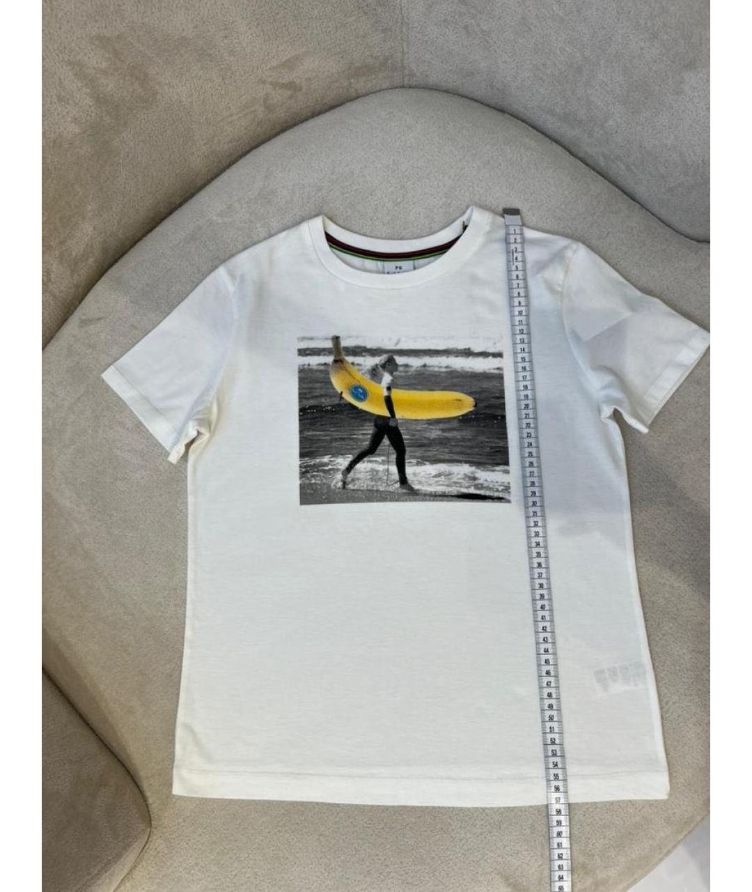 PAUL SMITH Белая футболка, фото 3