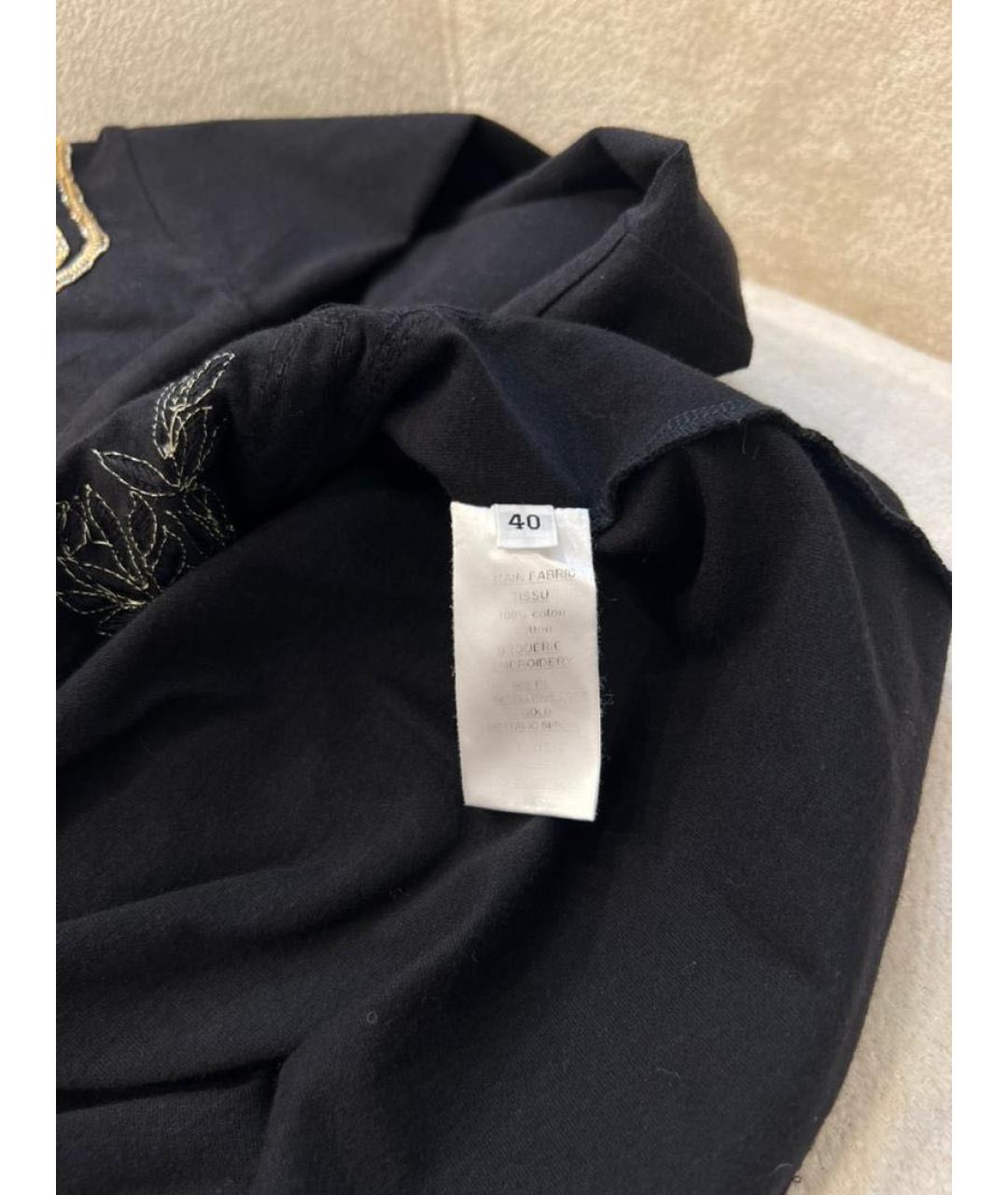 BALMAIN Черная футболка, фото 5