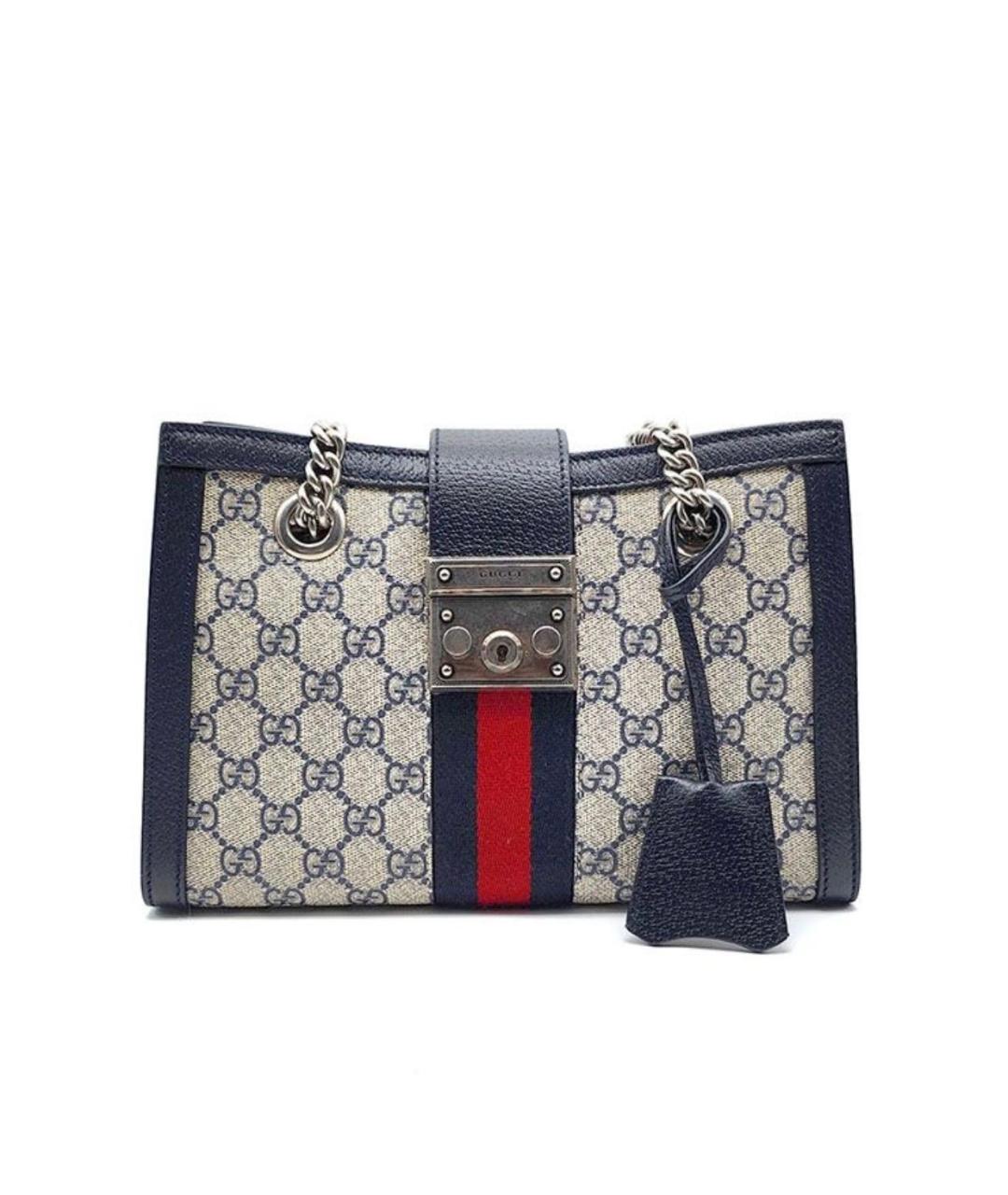 GUCCI Бежевая канва сумка с короткими ручками, фото 9