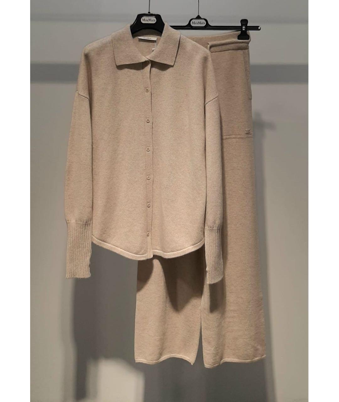 MAX MARA Бежевый костюм с брюками, фото 3