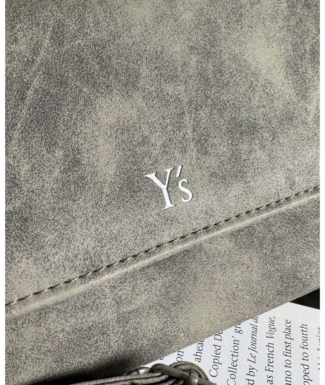 YOHJI YAMAMOTO Хаки сумка через плечо, фото 3
