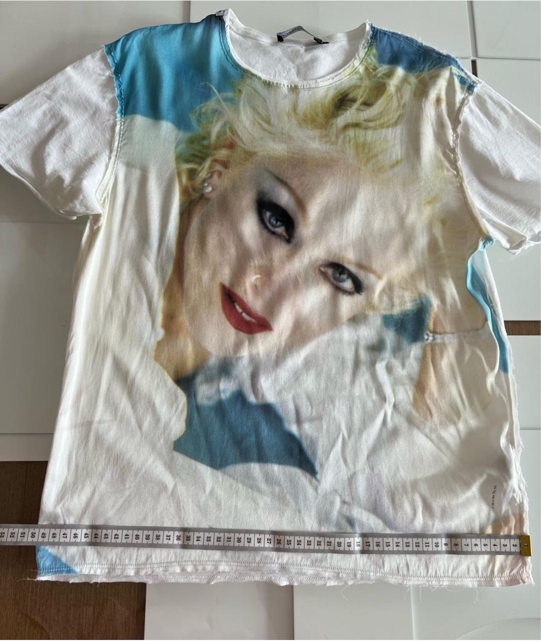 DOLCE&GABBANA Мульти хлопковая футболка, фото 3