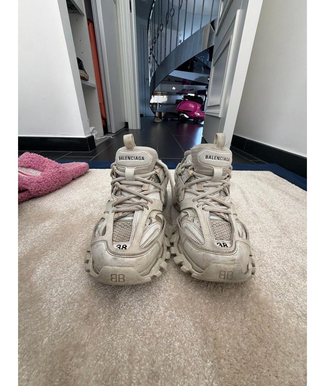 BALENCIAGA Белые кроссовки, фото 2
