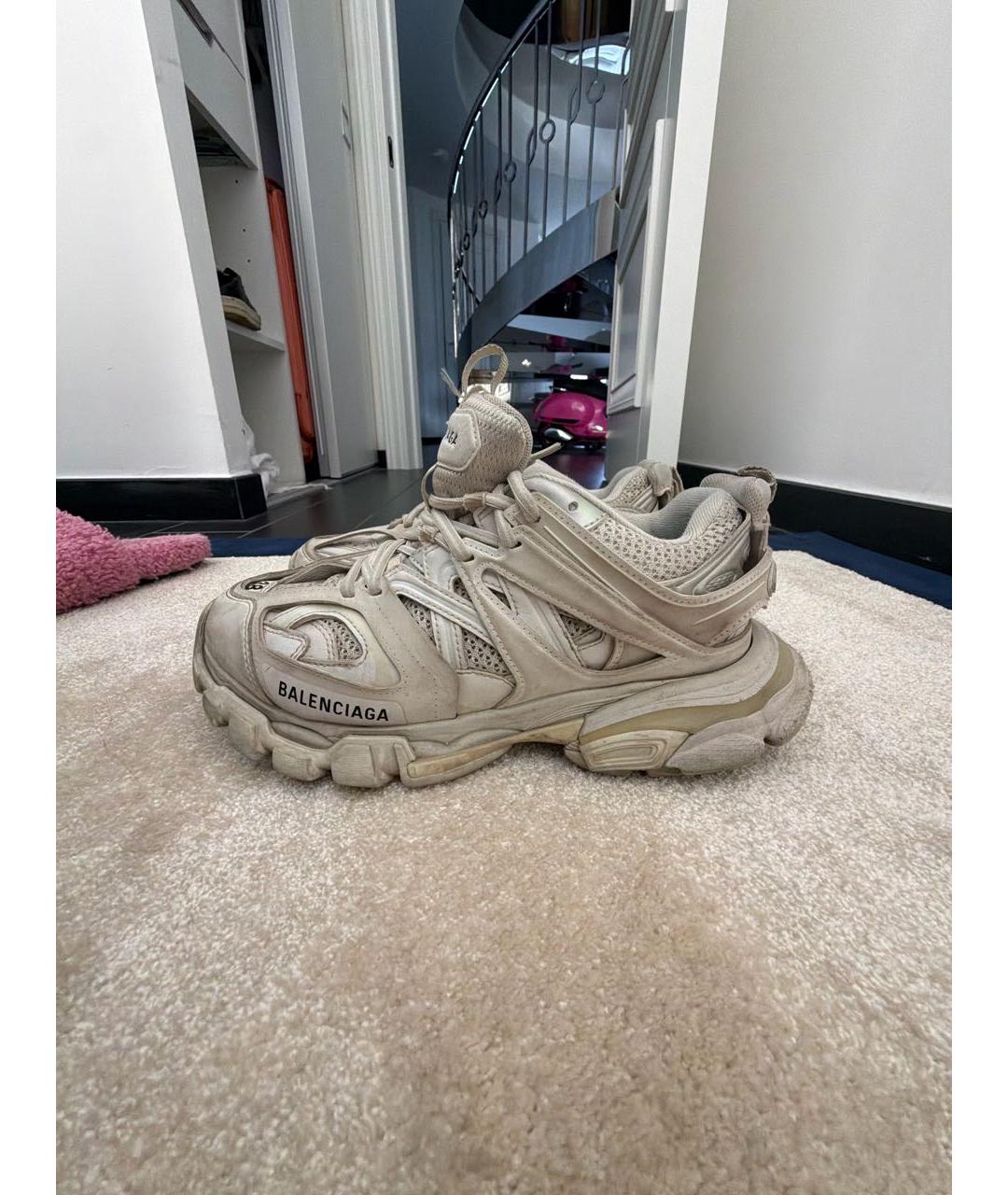 BALENCIAGA Белые кроссовки, фото 4