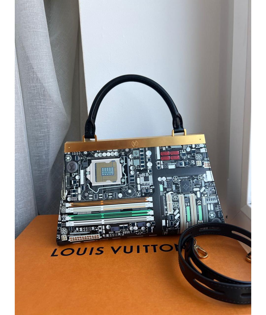LOUIS VUITTON Мульти кожаная сумка через плечо, фото 4