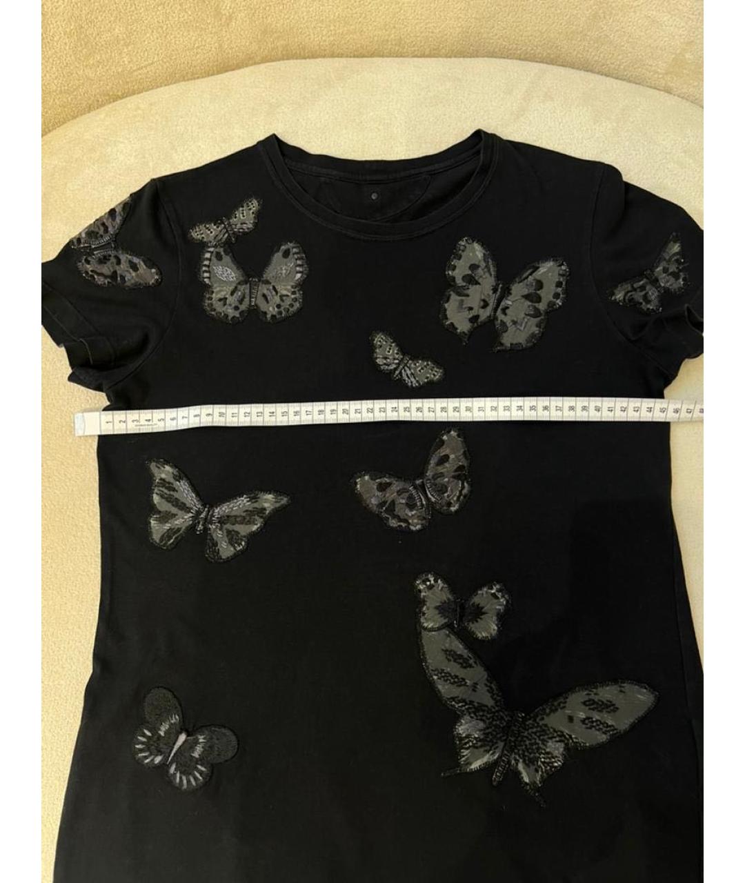 VALENTINO Черная футболка, фото 7
