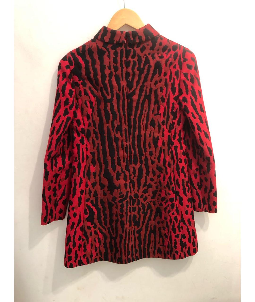 VALENTINO Красное хлопковое коктейльное платье, фото 2