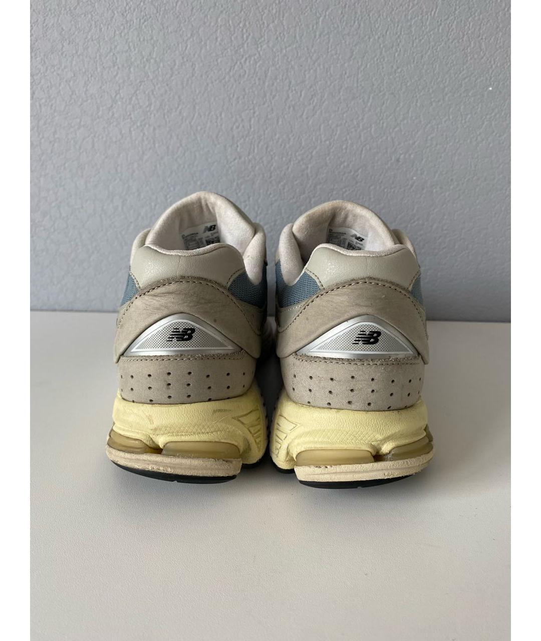 NEW BALANCE Хаки замшевые низкие кроссовки / кеды, фото 5