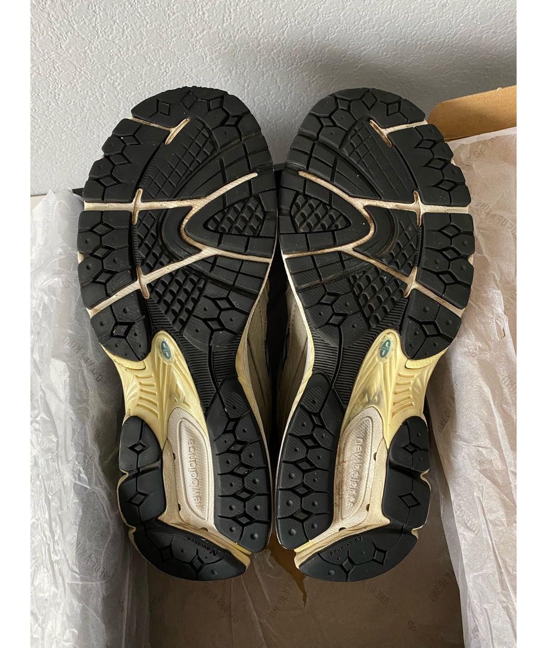 NEW BALANCE Хаки замшевые низкие кроссовки / кеды, фото 7